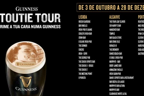 Guinness leva fãs portugueses da Premier League numa ‘Stoutie Tour’