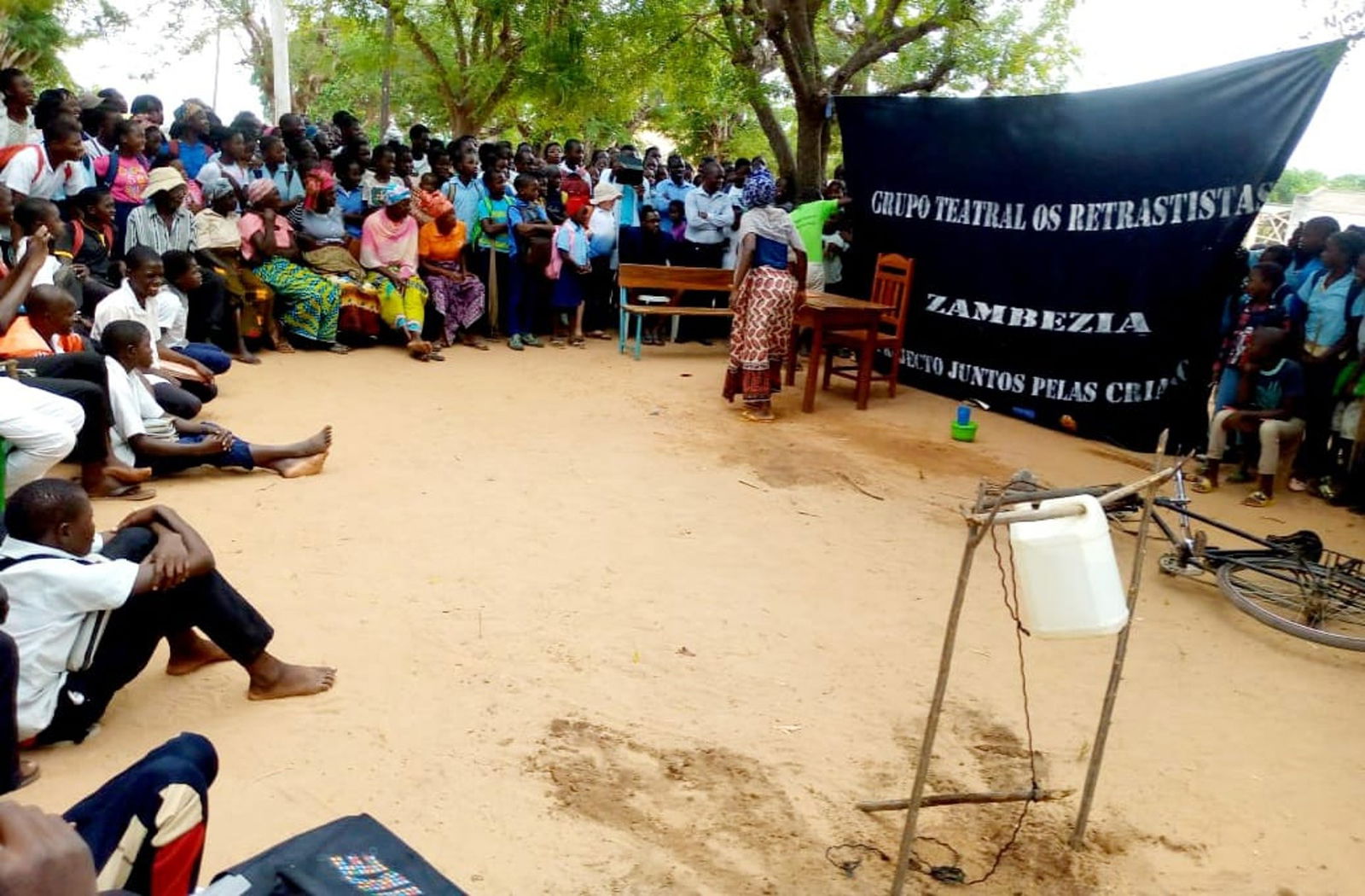 GTR e a missão de sensibilizar comunidades em Moçambique através do teatro